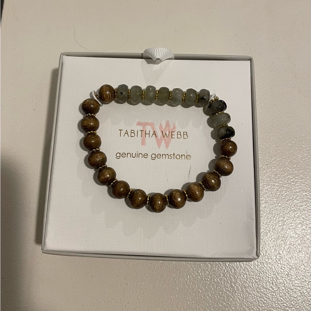 Brand new “Tabitha Webb”genuine gemstone 💎 bracelet for women.💚